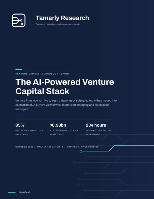 Cover of The AI-Powered Venture Capital Stack